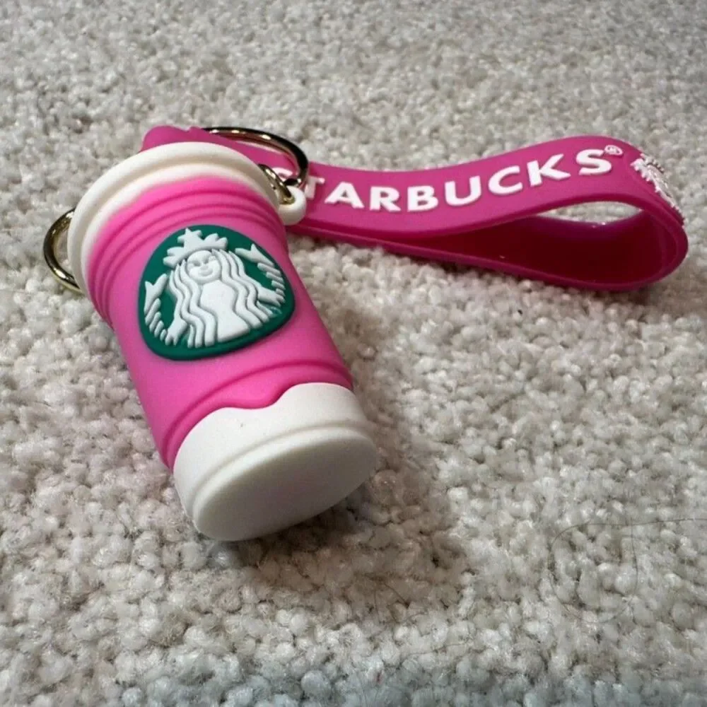 NWOT Starbucks Bearista Frappe Keychain